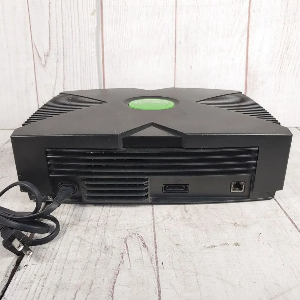 Original OG Xbox Console w/ UnleashX Dashboard - No Disc Drive - TESTED WORKING